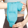 Comfytemp Wrist Ice Pack Wrap for Carpal Tunnel Relief, FSA Approved HSA - color: Baby Blue, size: 20"x4"