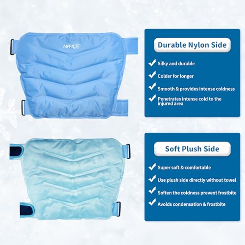 MR.ICE Extra Large Hip Ice Pack Wrap, 18.5'' x 14''