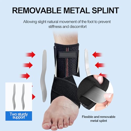 Ankle Brace for Women & Men – Adjustable Ankle Support