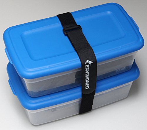 Elastic Reusable Cinch Straps 1.5" x 30" - 6 Pack Multipurpose Quality Hook and Loop Securing Straps - size: 1.5" x 30"