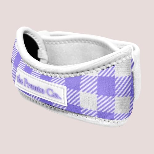 Patellar Tendon Knee Straps, Knee Pain Relief Support Braces, Pack of 2, Adjustable (Pink)
