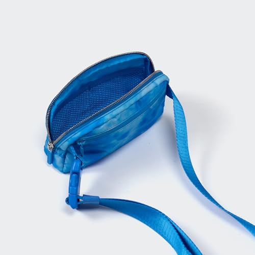 Pander Crossbody Belt Bag for Women and Men, Travel and Everyday Use - color: Cloud Blue
