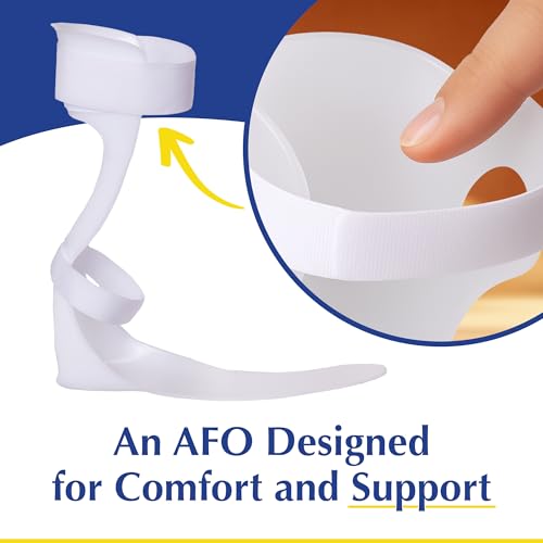 Brace Direct Leaf Spring AFO Foot Drop Brace, Trim to Fit Inside Shoes - size: Right Foot - Right - Mens