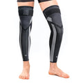 Full Leg Compression Sleeve with Adjustable Strap for Sports, M - size: Medium