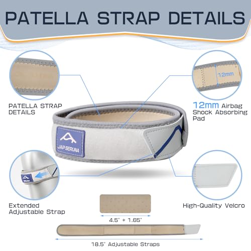 Patellar Band Tendon Support Strap - 2 Pack