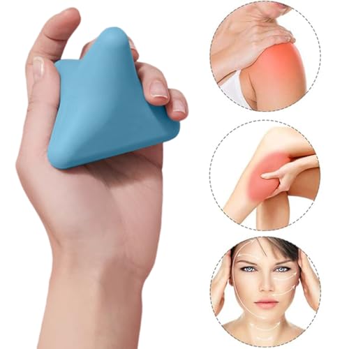 OULIGET Trigger Point Massage Ball,Manual Deep Tissue Fascial Ball,Acupoint Massage Exercise Therapy Tool for Fitness Neck Shoulder Back Foot Stress Relief