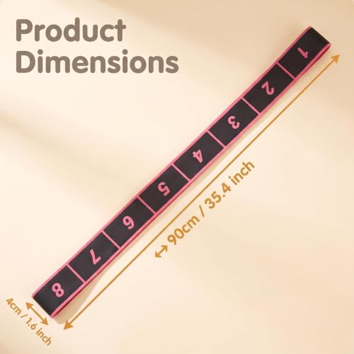 Fitness Resistance Bands with 8 Loops