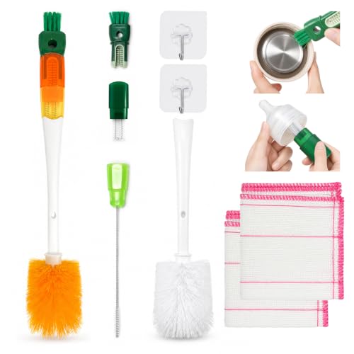 bottle brush set,Used for cleaning Straw, bottle cap and bottle