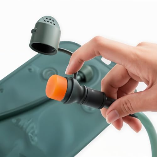 8Pcs Bite Valve Replacement Mouthpiece Valve Hydration Bladder Accessories - color: Orange