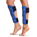 Shin Splint Ice Packs, HSA and FSA Eligible Reusable Hot and Cold Therapy Wrap | Leg or Calf Pain Relief | Advanced Soft Gel Technology | Freezable and Microwavable | Running Injuries & Recovery - style: Shin
