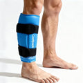 Calf Ice Pack Wrap for Shin Splints – 2-in-1 Cold Therapy & Adjustable Compression, FSA Eligible Reusable Gel Pack with Elastic Strap for Runners, Post-Surgery & Muscle Strain Comfpack