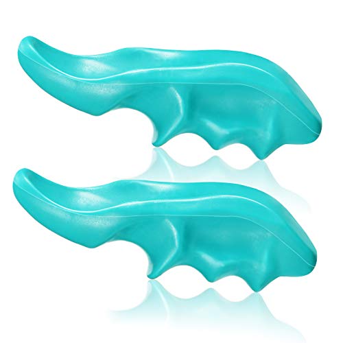 Nuanchu 2 Pcs Green Thumb Massage Tool, Deep Tissue Massager - color: Green