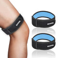 EXVITAL IT Band Straps Iliotibial Band Brace Relieve ITB Syndrome - style: 2 Pack