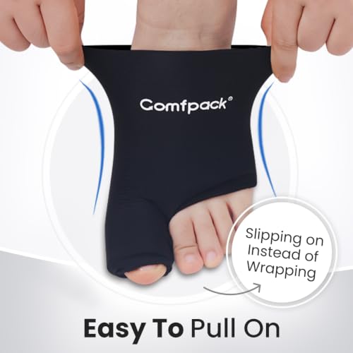 Comfpack Foot Ice Pack Toe Wrap for Bunion, Gout, Plantar Fasciitis Relief