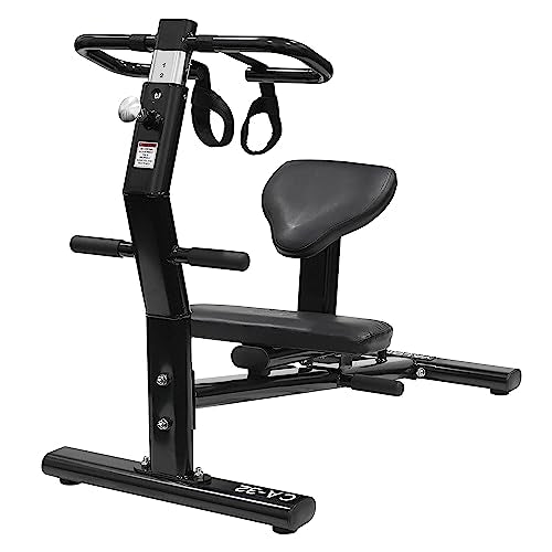Valor Fitness Back Stretch Machine - Total Body Leg Stretching Equipment Home Gym Flexibility Therapy Workout Max Weight 350 Pounds - Straps Included
