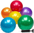 Bedwina 7-Inch Knobby Sensory Balls, Spiky Massage Stress Balls - size: 30-Pcs