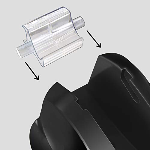 Acrimet Desktop Tape Dispenser, Premium, Non-Skid Base, Plastic, Black - color: Vert Rainbow