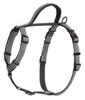 Halti Dog Walking Harness | Size M, Black | Ideal for Puppy Walks - color: Black/Grey, size: Medium