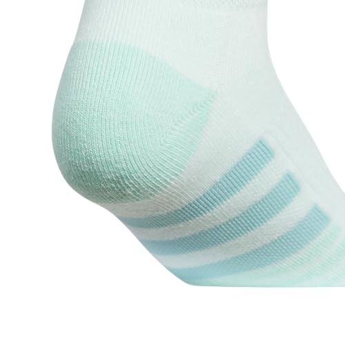 adidas Women's Cushioned Socks 3 Pairs - color: Halo Mint Green/White/Grey/3.0/Low Cut, size: Medium, style: Low Cut