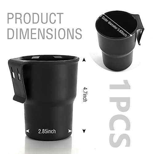 Hanging Cup Holder with 2 Kinds of Hooks,Multi-Function Car Cup Holder Organizer Car Trash Can on Air Vents or Car Window Cup Holder for Drinks,Glasses Holder,Pen