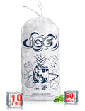 50 Pack Ice Bags 10 lb with Drawstring, Heavy-Duty Ice Bags for Ice Machine(2 Mils Thickness) - color: 10LB, size: 50 Pack-PA