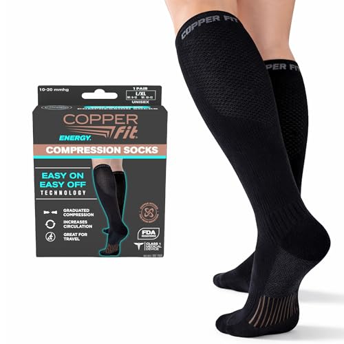 Easy On/Off Energy Compression Socks - size: Large-X-Large