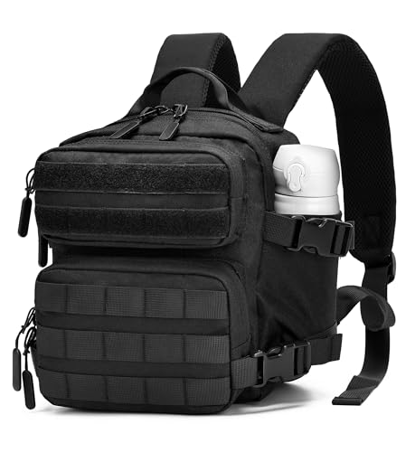 9L/20L Mini Backpack for Men and Women, Small Backpack for Gym Hiking Travel Sports Running - color: 9l-black