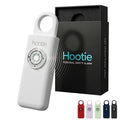 HOOTIE Personal Safety Alarm for Women, Men and Kids — 130dB Personal Alarm Keychain, Pull Pin Safety Alarm Keychain with Strobe Light, Self-Defense Alarm for Campus, Travel and Running — White - color: White