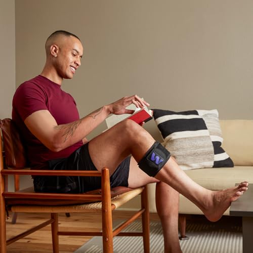 Cold Compression Wrap with Acupressure Ball - Reusable Cold Compress Ice Pack for Injuries, Leg Pain, Muscle Soreness & Tendon Relief - Adjustable Strap, Stays Cold for 20 Minutes (Medium) - size: Medium