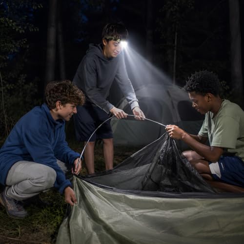EverBrite Headlamp, 300 Lumens LED Head Lamp for Kids & Adults, Red Light - color: Camo