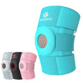 Kuangmi Knee Brace with Side Stabilizers & Patella Gel Pad,Adjustable Compression Knee Support with Arthritis Relief,Injury Recovery,Running,Weightlifting,Climbing(Blue,2-Springs,L/XL - color: Blue(2 Springs), size: L/XL