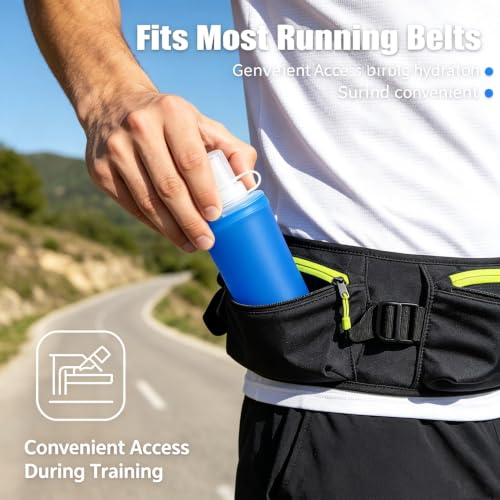Packable Soft TPU Water Bottle for Outdoor Running Sports, 500 ml, Blue - color: Blue