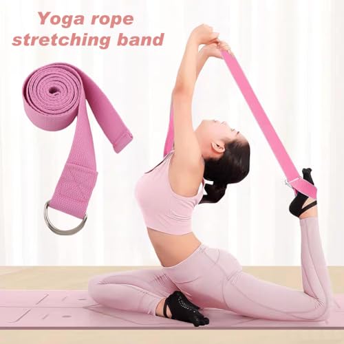 3PCS Figure 8 Resistance Bands Set with Handles, 15/25/35lb, Yoga Band