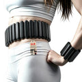 BBK Adjustable Weighted Belt For Women and Men - color: Black, size: 5lb