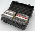 Rugged Protective Carrying Case for Music Audio Cassettes - Holds 10 Tapes