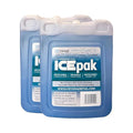 Cryopak ICEpak Hard Shell Reusable Ice Packs for Coolers and Lunch Box Use, Freezer Safe Gel Design, Professional Grade Cooling, Non-Toxic and BPA Free, Essential Travel Accessories - size: X Large (2 Pack)