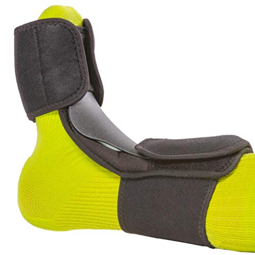 BraceAbility Dorsal Night Splint | Plantar Fasciitis Pain Relief, Foot Drop Brace for Sleeping, and Achilles Tendon Stretcher Boot for Nighttime Ankle Dorsiflexion (S/M) - size: Small/Medium (Pack of 1)