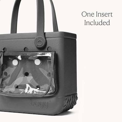 BOGG BAG Bitty Small Tote – 11” x 8.5” x 4.5” – Essential Bags for Beach, Pool, Boat, Sports, Tailgating, Cruise, Travel - color: Fogg