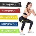 Lianjindun Loop Resistance Exercise Bands Set for Home Gym, Set of 5 - color: Colour Set