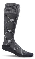Sockwell Women's Elevation Firm Graduated Compression Socks - color: Black Multi, size: Medium-Large