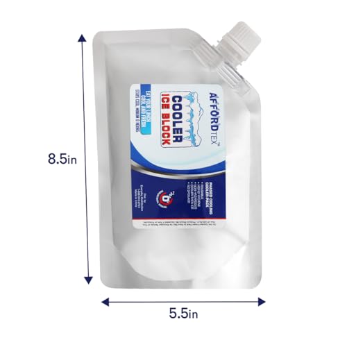 Ice Packs for Coolers 5 Reusable Ice Packs for Lunch Box Long Lasting for All Outside Activty