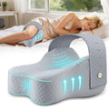 Ciavca Knee Pillow for Side Sleepers Hip Pain Relief with Adjustable Strap