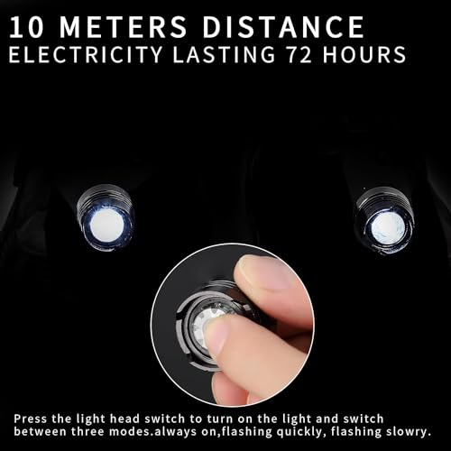 LED Clogs Shoes Light 2 Pcs,for Headlights for Croc 72 Hours in The Dark,for Dog Walking,Handy Camping,Night Running Gifts,Christmas Gifts - color: silvery