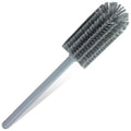 SPARTA Large Water Bottle Brush Ideal for Wide-Mouth Jars, Bottles and Tumblers, Dishwashing Tool with Handle for Home and Commercial Kitchens, Plastic, 16 Inches, Gray (Pack of 4) - color: Gray