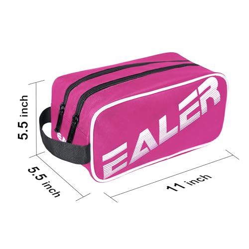 Ealer Hab300 Hockey Tape Accessory Bag, Large Capacity Tape Bag with Double Zipper, Protect Your Hockey Accessories - color: Rose red