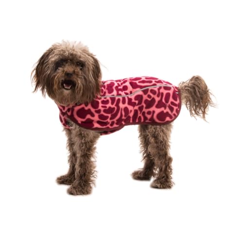 Ruffwear, Climate Changer Dog Fleece Vest, Berry Lava, Large - color: Berry Lava, size: Large