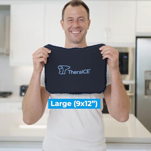 TheraICE PROpack Ice Pack for Injuries Reusable Multipurpose Cold Gel 9x12 - size: Large (Pack of 1)