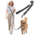 Hands Free Dog Leash, Ultra-Light Crossbody for Walking, Black Gray - color: Black Gray
