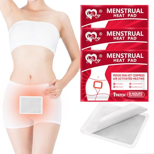 Heating Patches for Period Cramps, Menstrual Heat Therapy Patches - size: Pack of 3