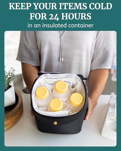 Ice Packs for Cooler - Reusable & Refreezable - for Breastmilk Storage, Lunch Boxes, Food, Camping - Long Lasting & Freezer Safe, TSA Approved